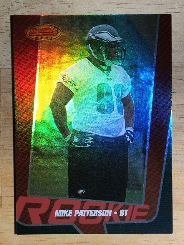 2005 Bowman's Best Red #71 Mike Patterson (EXMT)