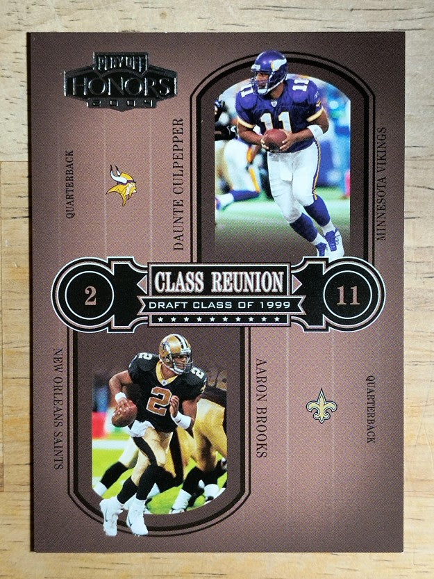 2004 Playoff Honors Class Reunion #CR15 Daunte Culpepper/Aaron Brooks