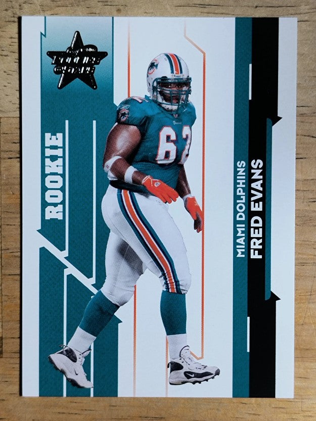2006 Leaf Rookies and Stars #195 Fred Evans RC