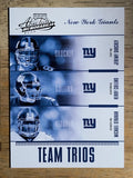 2004 Absolute Memorabilia Team Trios #TTR17 J.Shockey/K.Collins/Michael Strahan