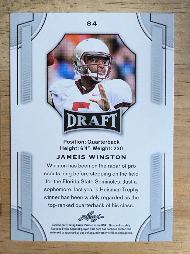 2015 Leaf Draft #84 Jameis Winston