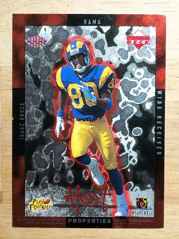1996 Upper Deck Hot Properties #HT13 Carl Pickens/Isaac Bruce (EXMT)