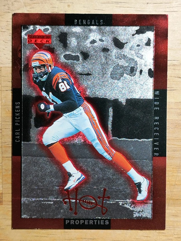 1996 Upper Deck Hot Properties #HT13 Carl Pickens/Isaac Bruce (EXMT)