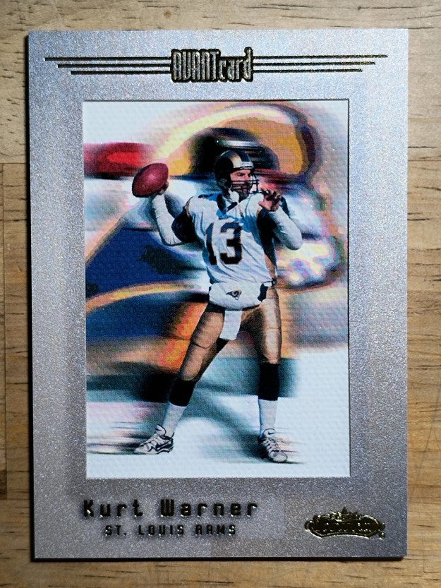 2001 Fleer Showcase #112 Kurt Warner AC