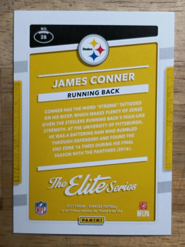 2017 Donruss The Elite Series Rookies #28 James Conner