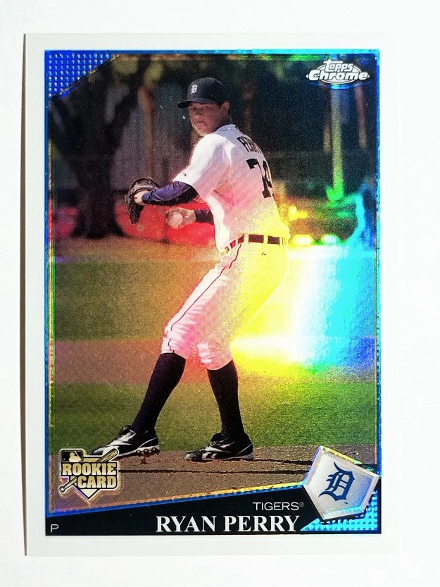 2009 Topps Chrome Refractors #191 Ryan Perry
