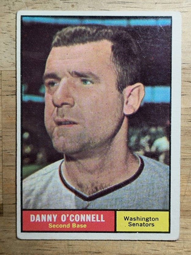 1961 Topps #318 Danny O'Connell (VG)