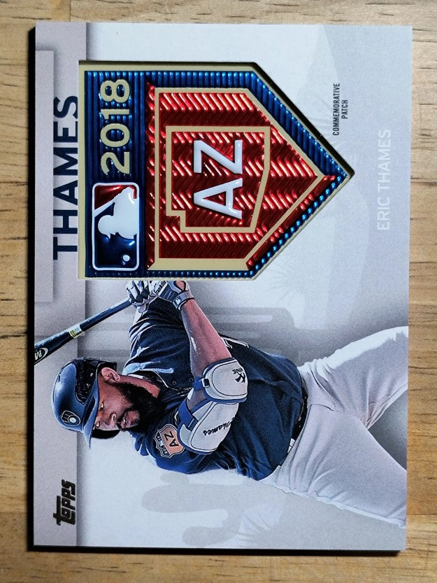 2018 Topps Spring Training Logo Patches #STPET Eric Thames