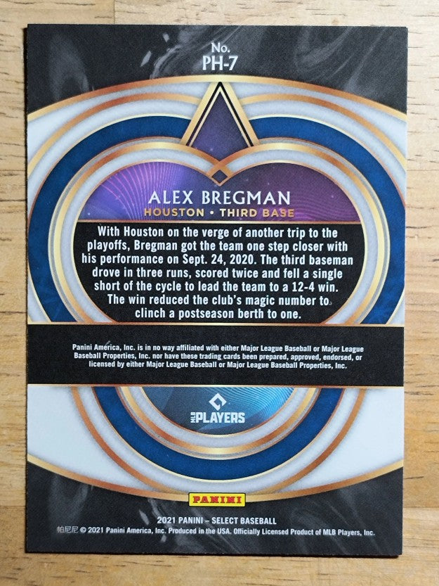 2021 Select Phenomenon #7 Alex Bregman