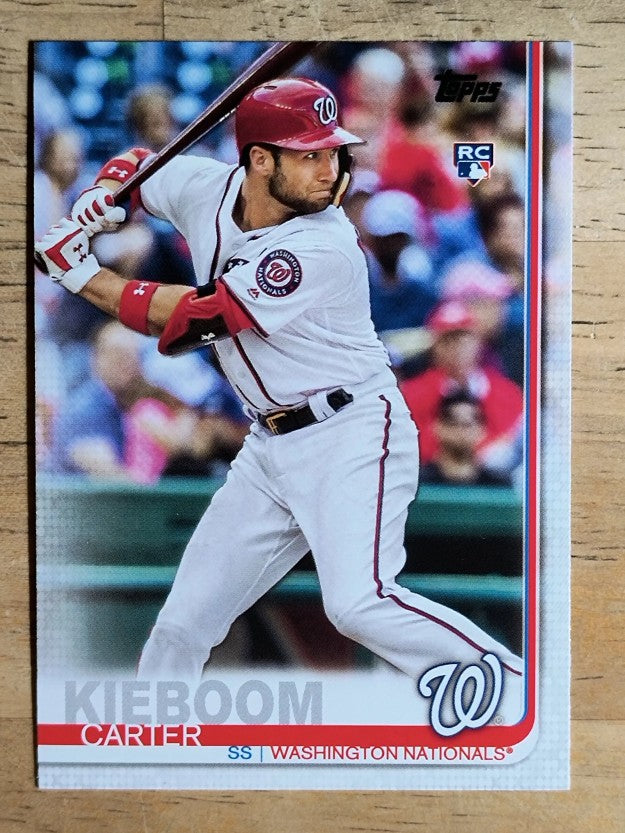 2019 Topps Update #US109 Carter Kieboom RC