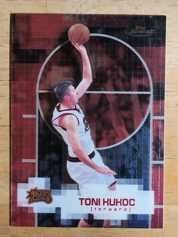 2000-01 Finest #7 Toni Kukoc