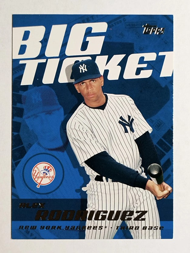 2009 Topps Ticket to Stardom Big Ticket #BT10 Alex Rodriguez