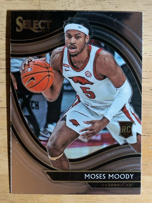 2021-22 Panini Chronicles Draft Picks #286 Moses Moody/Select