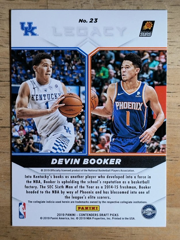 2019-20 Panini Contenders Draft Picks Legacy #23 Devin Booker
