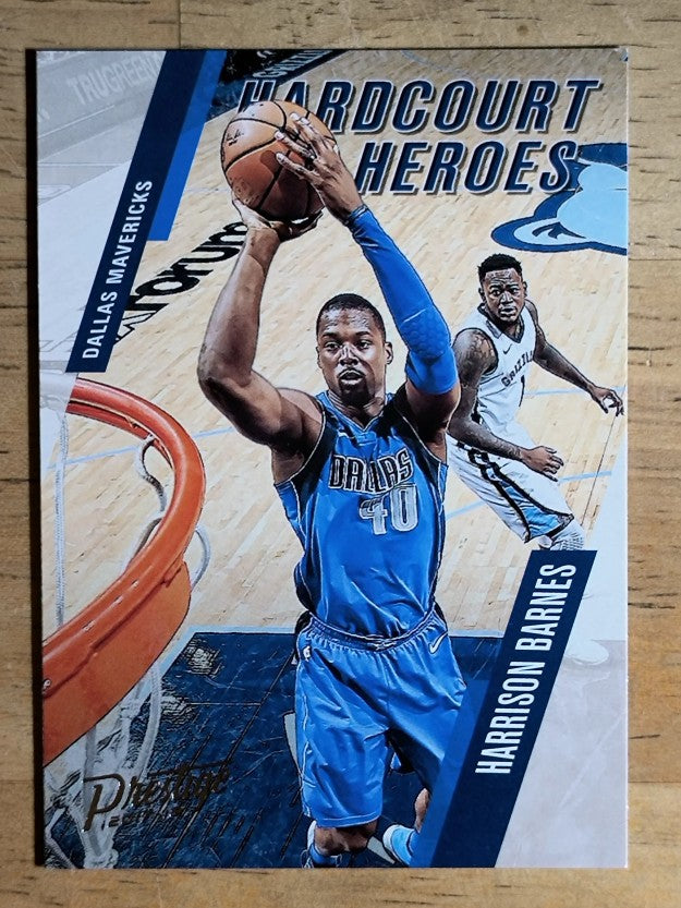 2017-18 Prestige Hardcourt Heroes #15 Harrison Barnes