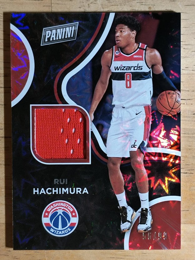 2020-21 Panini Player of the Day Memorabilia #RHa Rui Hachimura/white jsy