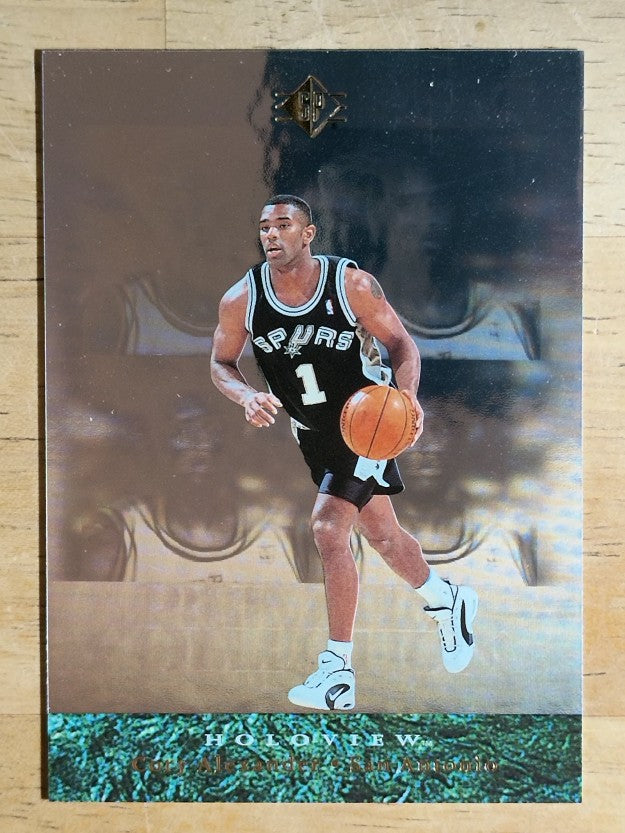 1995-96 SP Holoviews #PC32 Cory Alexander