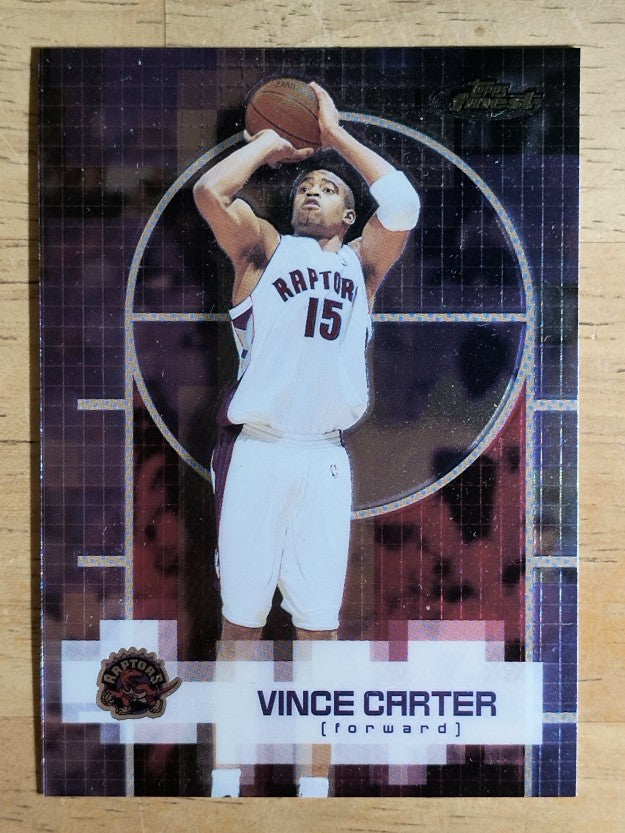 2000-01 Finest #15 Vince Carter