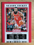 2019-20 Panini Contenders Draft Picks #18 James Harden