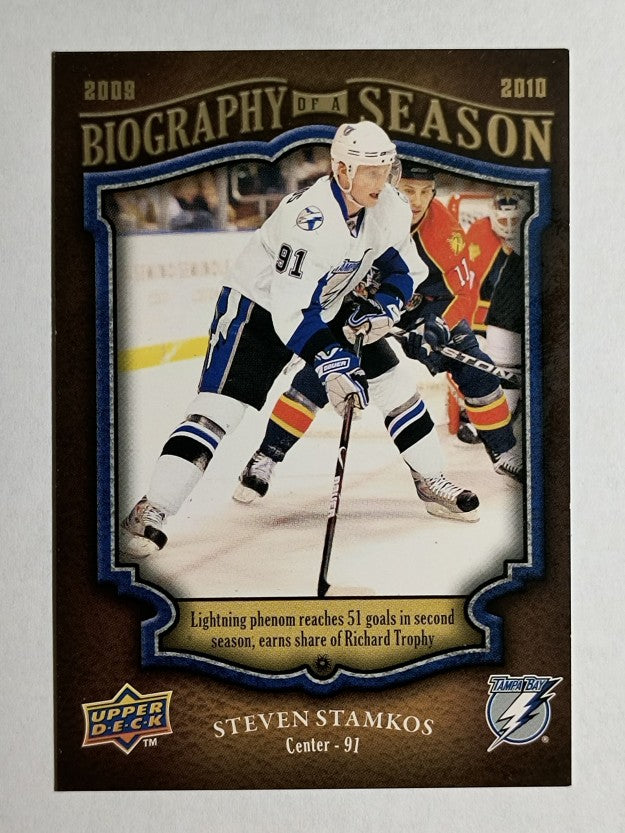 2009-10 Upper Deck Biography of a Season #BOS29 Steven Stamkos