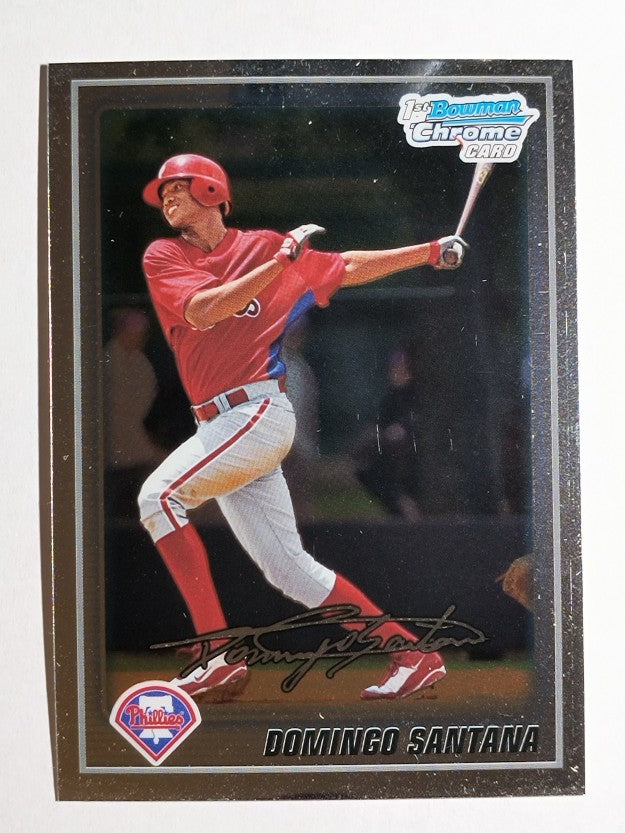 2010 Bowman Chrome Prospects #BCP40 Domingo Santana