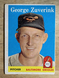 1958 Topps #6 George Zuverink (GOOD)