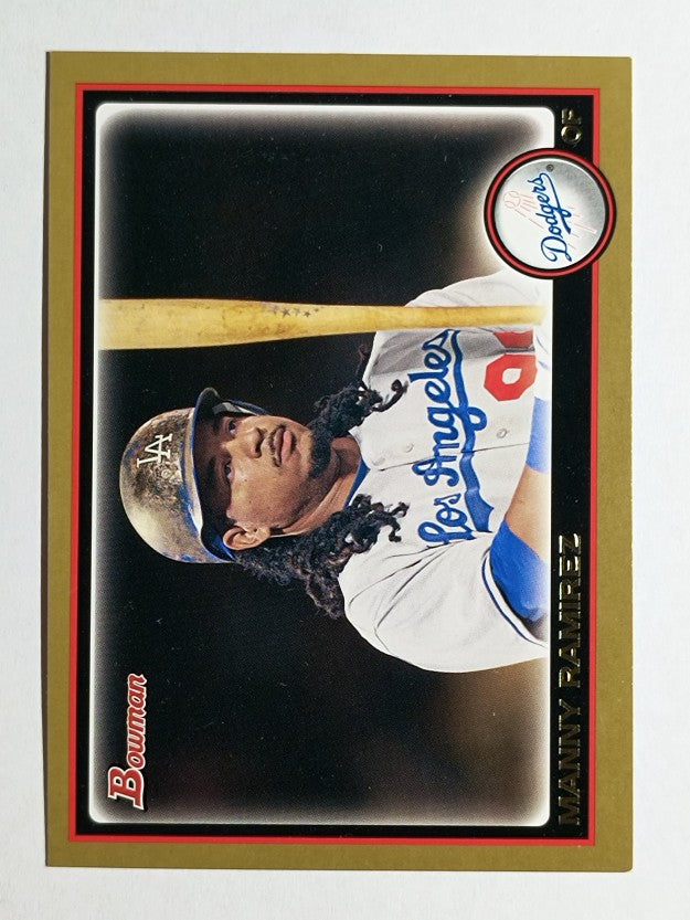 2010 Bowman Gold #178 Manny Ramirez