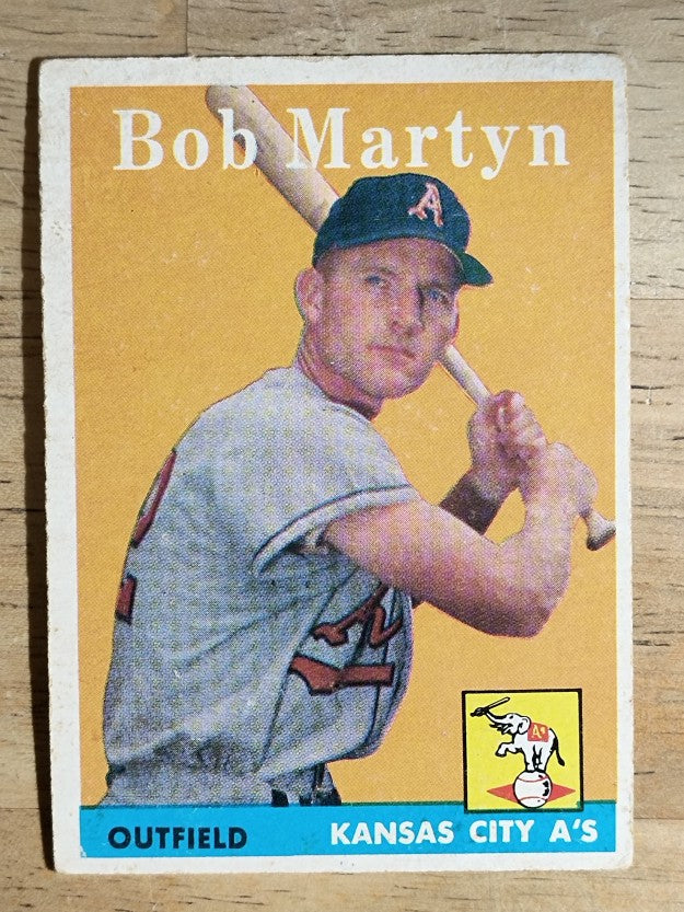 1958 Topps #39 Bob Martyn RC (VGEX)