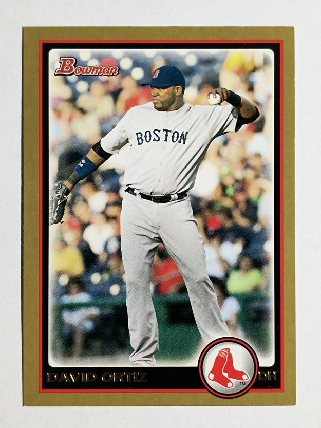 2010 Bowman Gold #73 David Ortiz