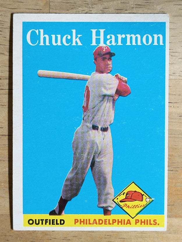 1958 Topps #48 Chuck Harmon (VGEX)