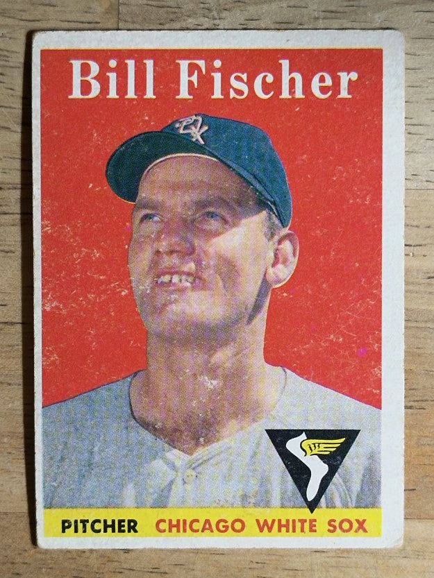 1958 Topps #56 Bill Fischer RC (GOOD)