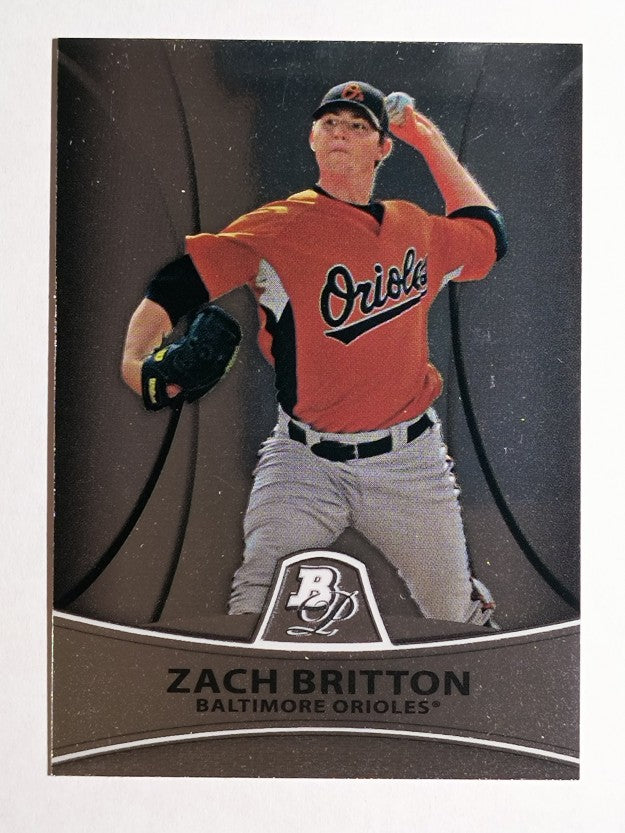 2010 Bowman Platinum Prospects #PP7 Zach Britton
