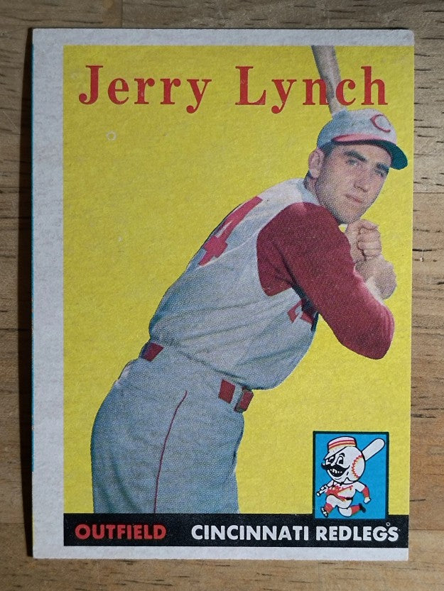 1958 Topps #103 Jerry Lynch (VG)