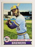 1979 Topps #474 Dick Davis RC (EX)