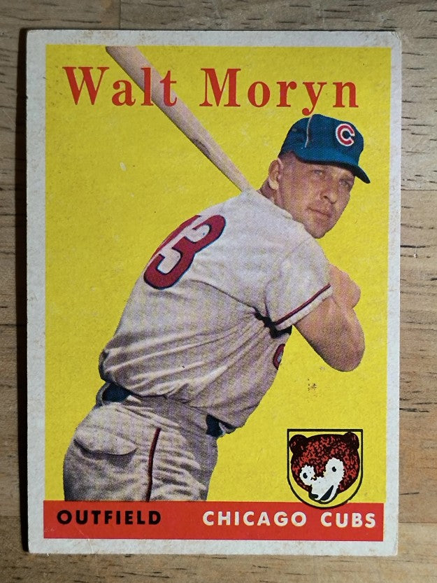 1958 Topps #122 Walt Moryn (VG)