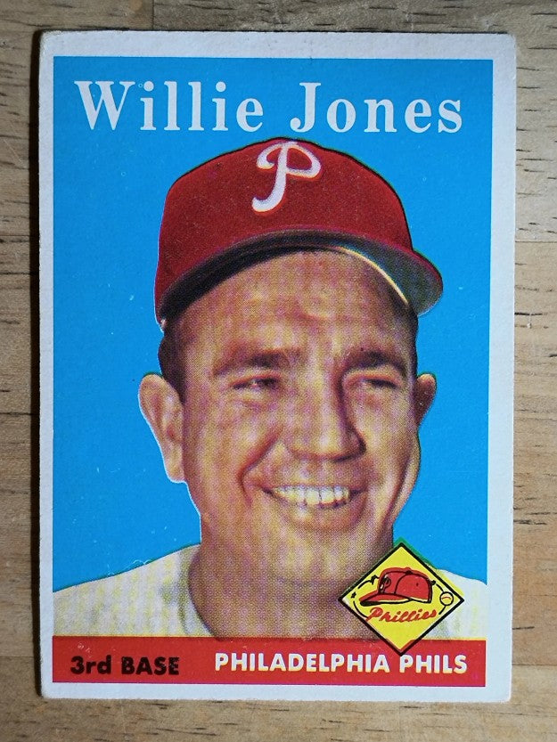 1958 Topps #181 Willie Jones (VGEX)