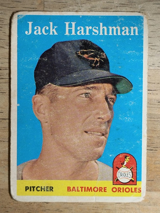 1958 Topps #217 Jack Harshman (POOR)