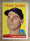 1958 Topps #239 Chuck Stobbs (VGEX)