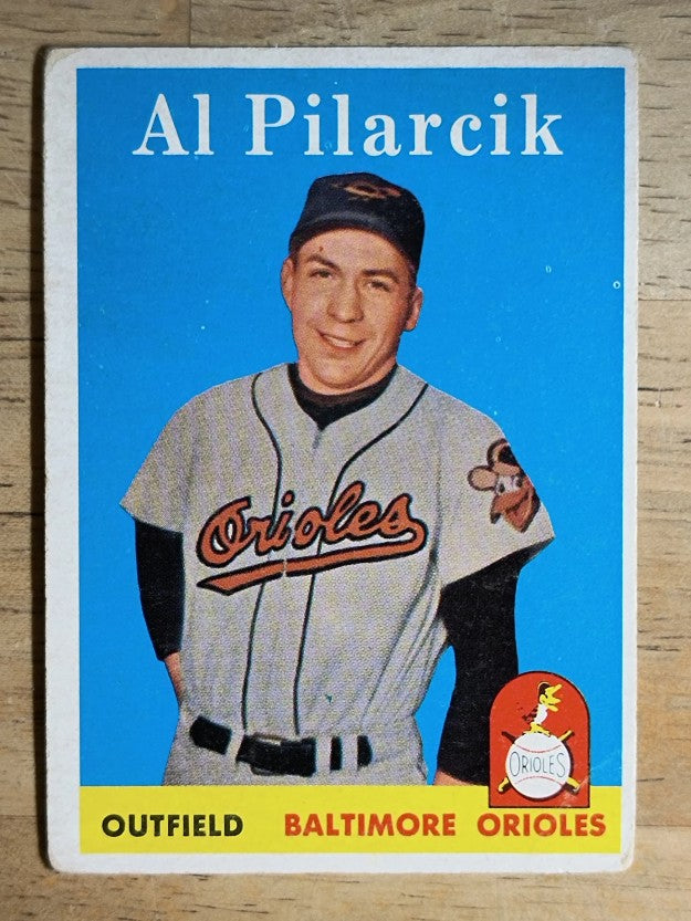 1958 Topps #259 Al Pilarcik (VG)