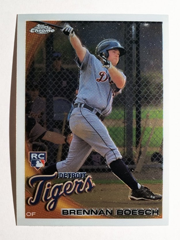 2010 Topps Chrome #182 Brennan Boesch RC