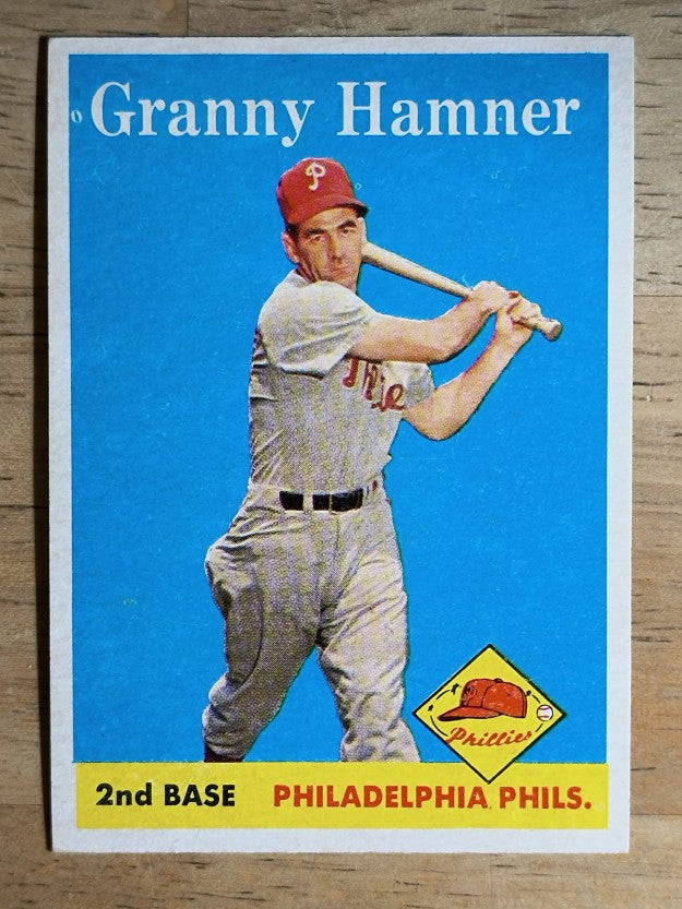 1958 Topps #268 Granny Hamner (NM)
