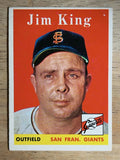 1958 Topps #332 Jim King (VG)