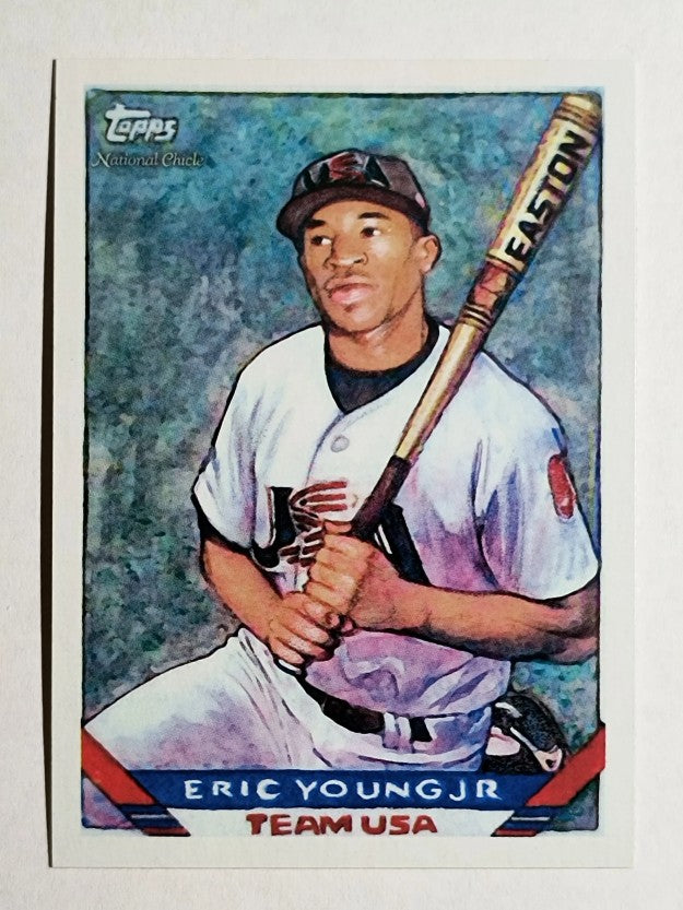 2010 Topps National Chicle #319 Eric Young Jr. SP