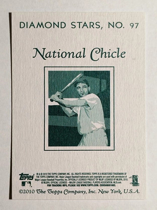 2010 Topps National Chicle National Chicle Back #97 Matt Kemp