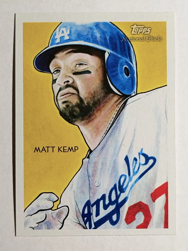 2010 Topps National Chicle National Chicle Back #97 Matt Kemp