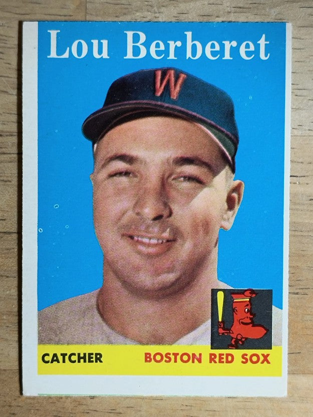 1958 Topps #383 Lou Berberet (VG)