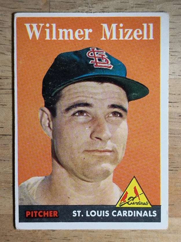1958 Topps #385 Wilmer Mizell (VG)