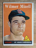 1958 Topps #385 Wilmer Mizell (VG)