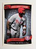 2010 Topps Peak Performance #32 Ryan Howard