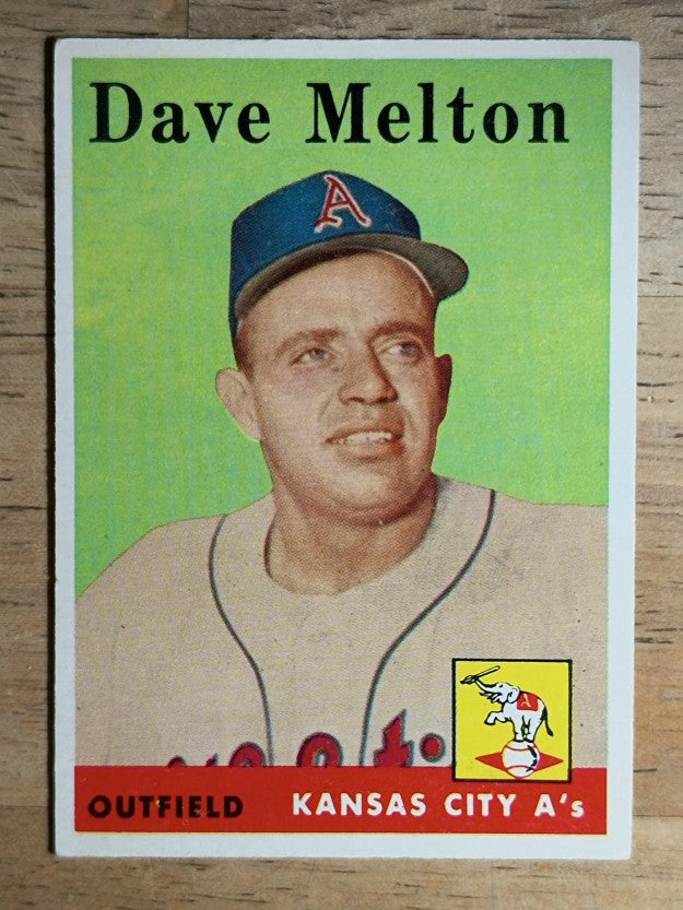 1958 Topps #391 Dave Melton RC (EX)